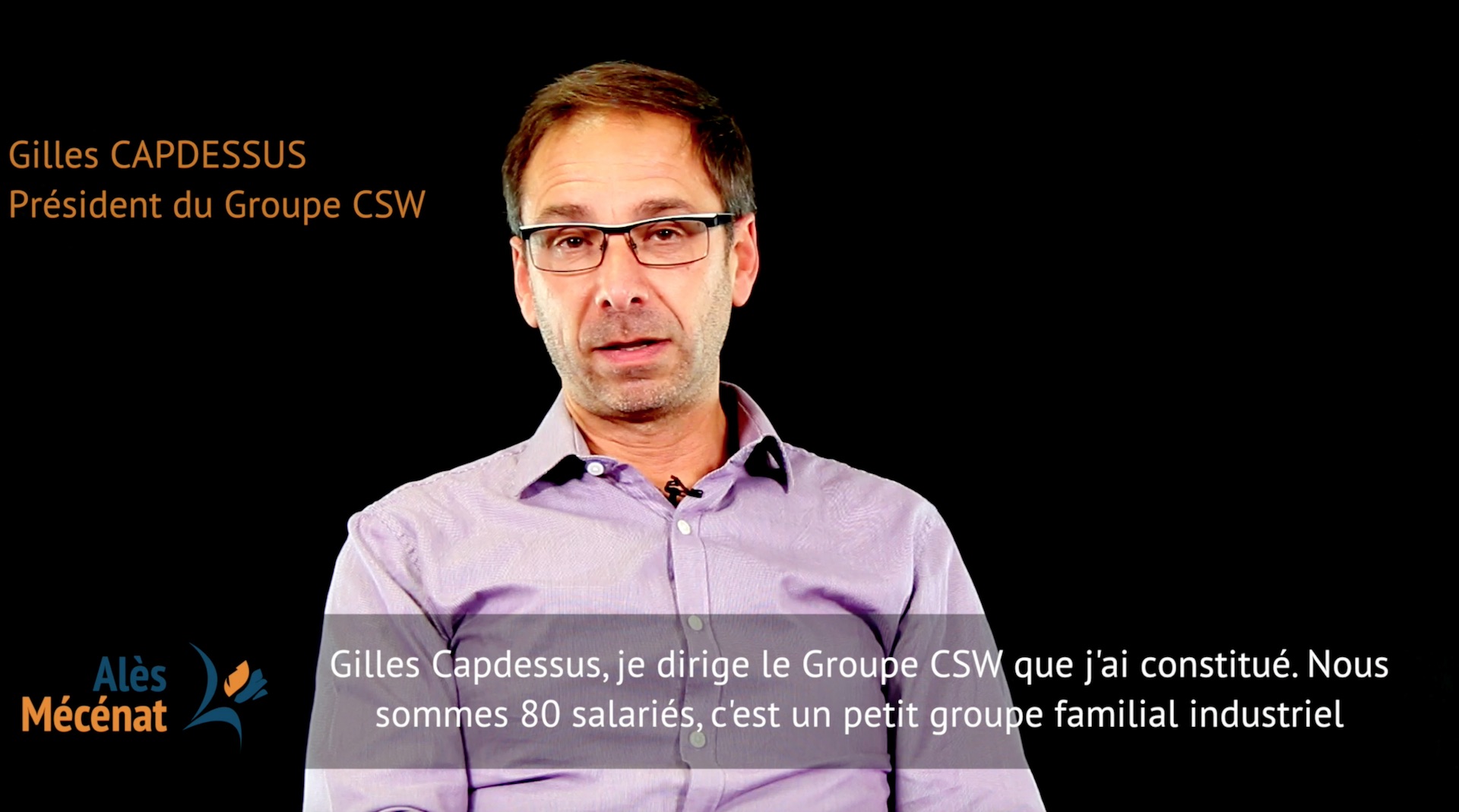 Gilles Capdessus, Président du Groupe CSW